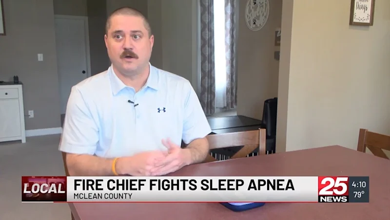 Fire chief’s sleep improves after treating obstructive sleep apnea with Inspire® therapy
