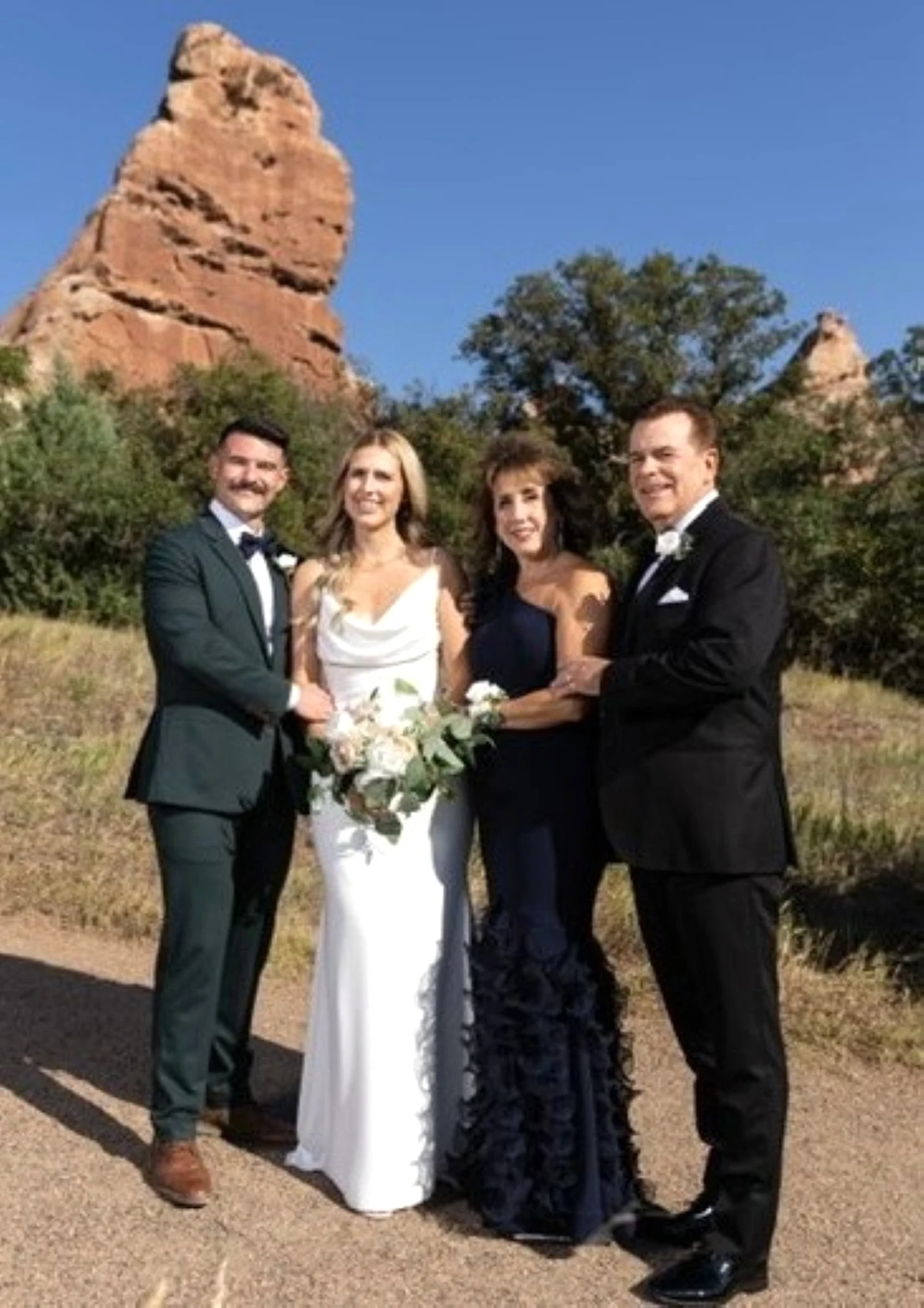 Joanne Zeoli with her family at her daughter’s wedding in September 2024. She said she has more energy to enjoy life since treating her obstructive sleep apnea with Inspire® therapy.