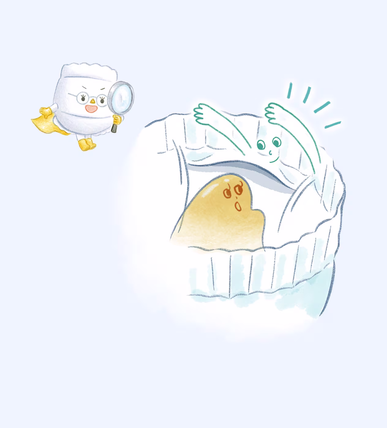 Q4 ゆるうんちが心配。 夜用でも対応できるの？