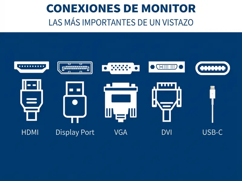 Conexiones de monitor