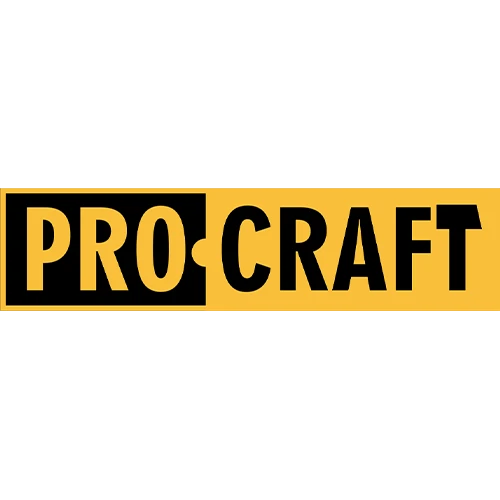 Werbung: Das Logo der Marke ProCraft.