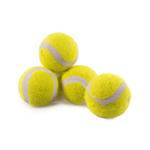 Mini-Tennisbälle Für Kleine Hunde – 12 Stück Hellblau Mit Quietscher – Ideal Für Welpen & Apportieren