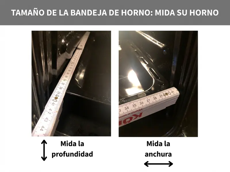 Medidas bandeja horno: cómo medir el horno