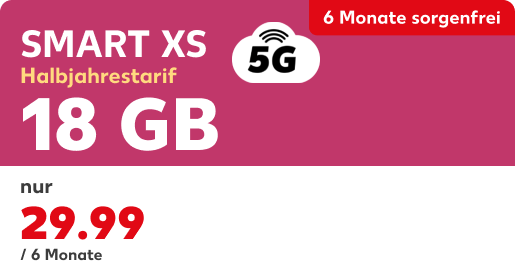 Werbung: Kaufland Mobil Smart Tarif XS mit 1GB