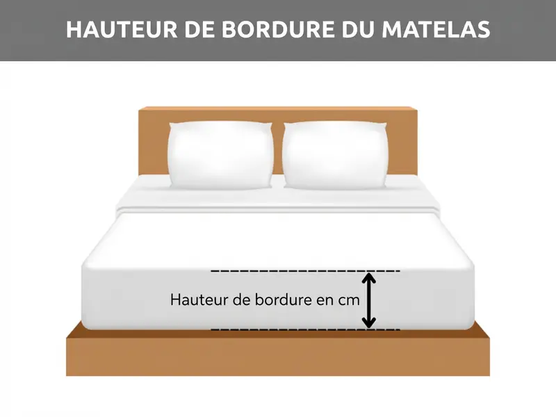 Hauteur du matelas
