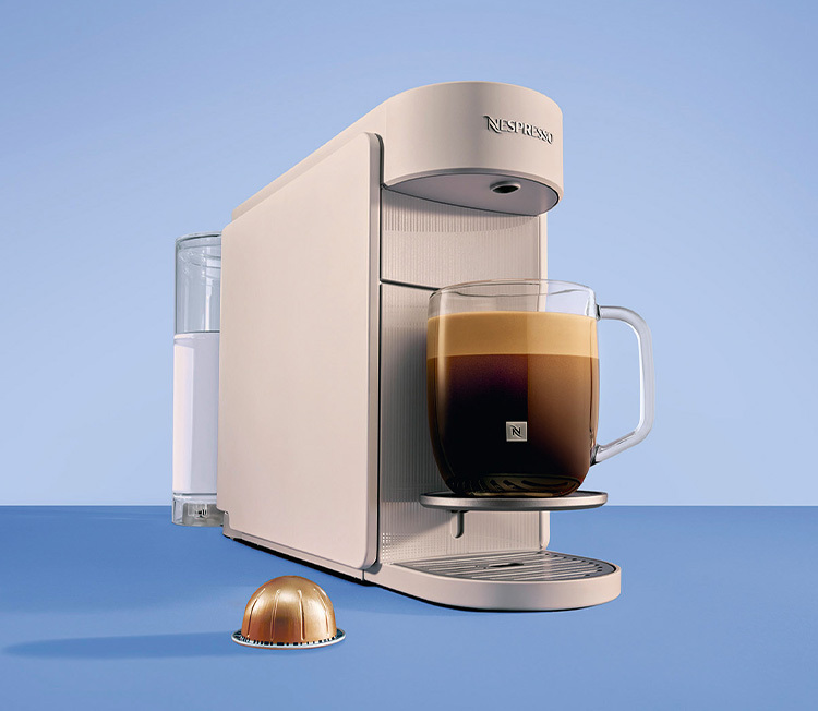 Nespresso Kaffeemaschine Vertuo. Aktion