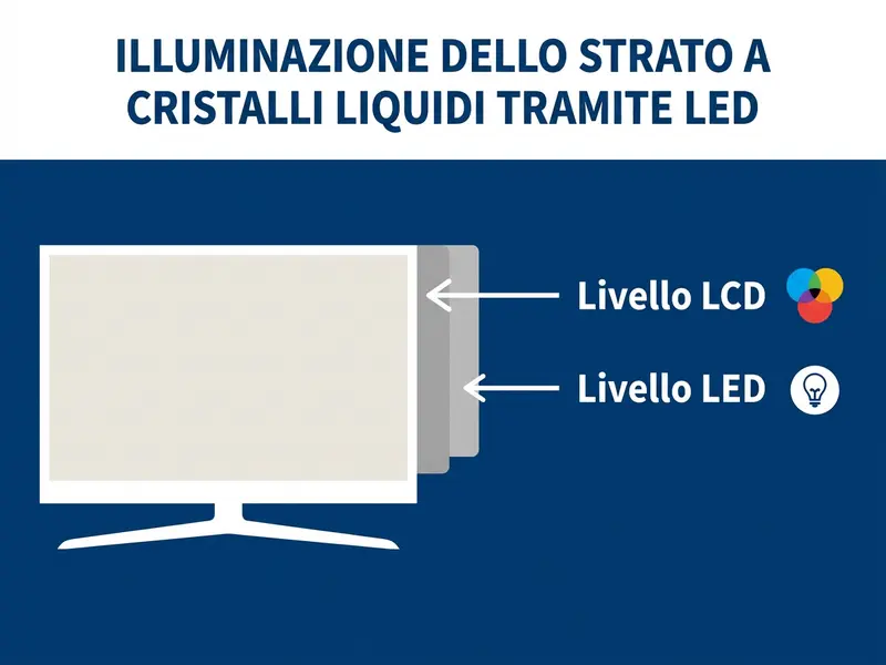 Televisore LED