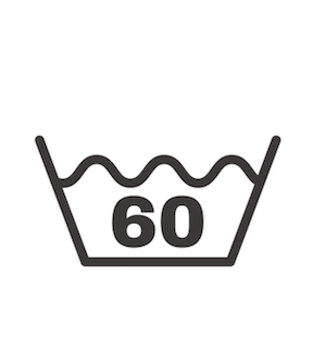 60-Grad-Waschsymbol