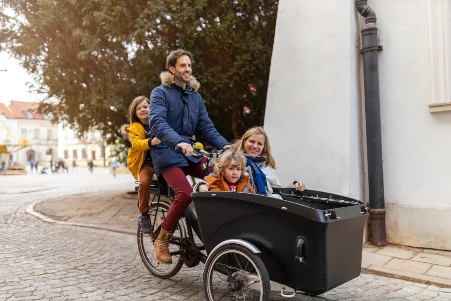 Fahrradtypen Fahrradarten Lastenrad