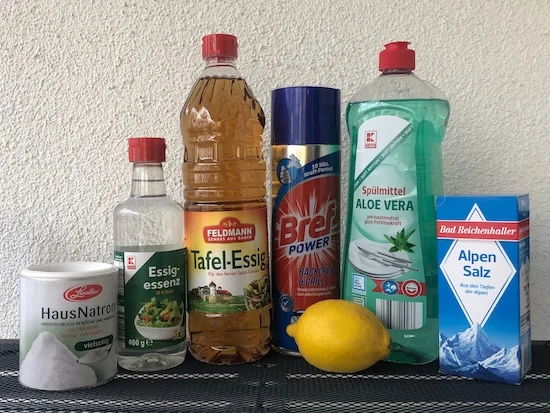 Domácí prostředky na čištění trouby