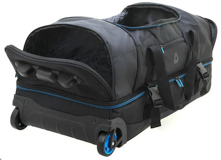 Reisetasche mit Rollen und Schuhfach