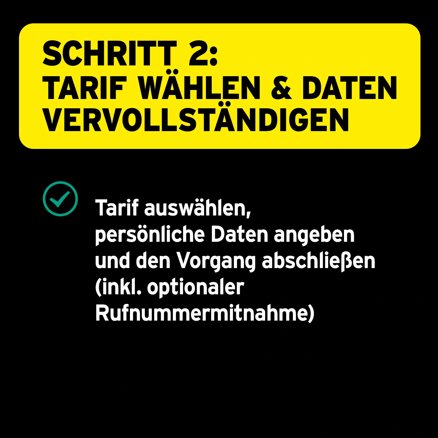 Werbung: Volle Kostenkontrolle ohne Laufzeit. Tarifwechsel per SMS, Anruf, online. Aufladen an 50.000 Stellen.