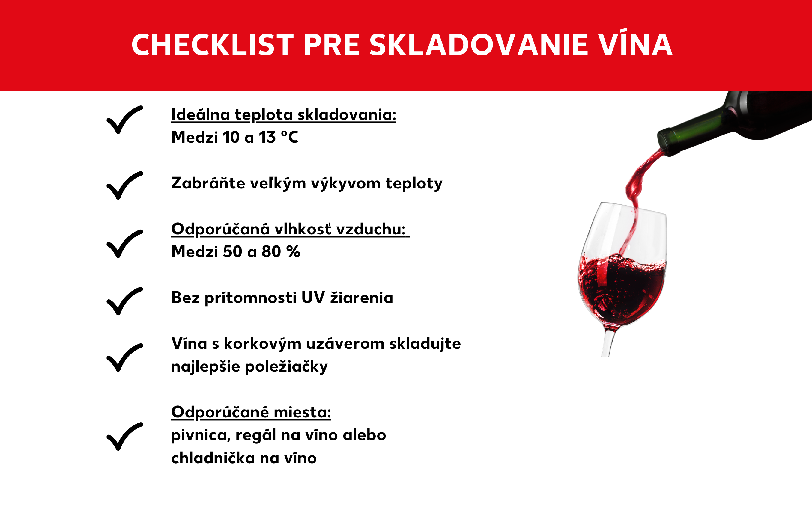 Tipy na skladovanie vína