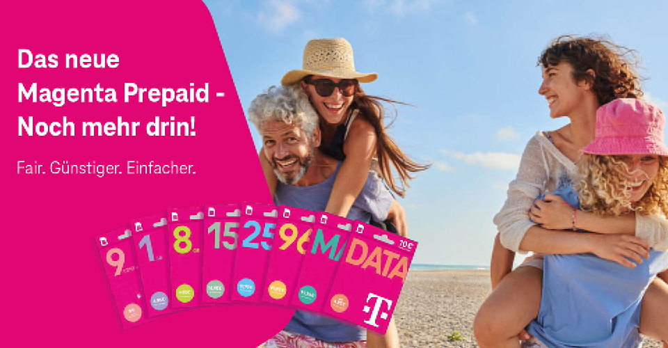 Werbung: Magenta Prepaid Angebot