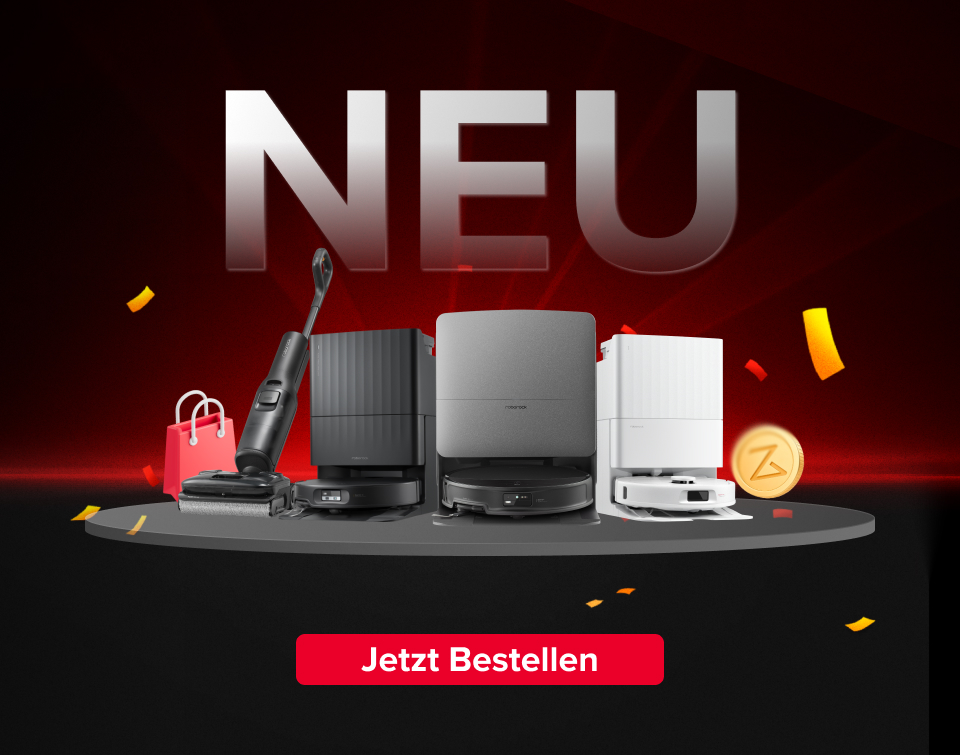Werbung: NEU - Drei verschiedene Saugroboter und ein Wischsauger jetzt bestellen