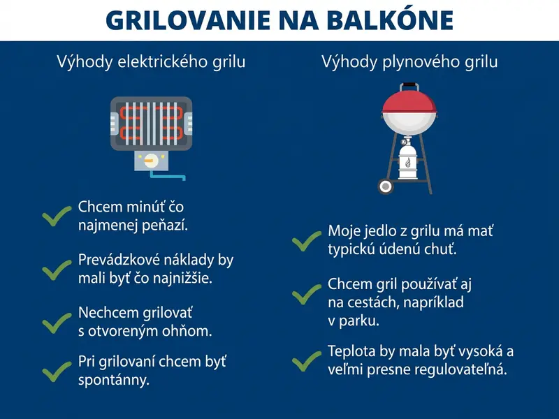 Plynový gril vs. elektrický gril