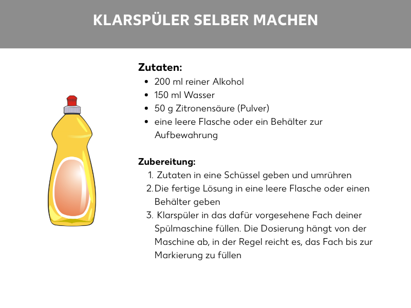 gleitmittel selber herstellen Geschirrspülmittel selber machen: So geht's richtig!