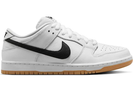 Nike Dunk Low White Gum Weiß Schwarz