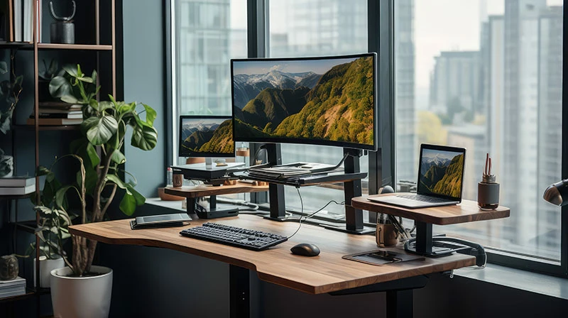 Schreibtisch Maße: Tiefe, Höhe und Breite