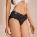 Periodenpanty mit Spitze