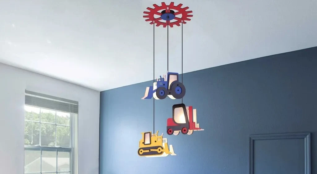 bunte Lampe fürs Kinderzimmer
