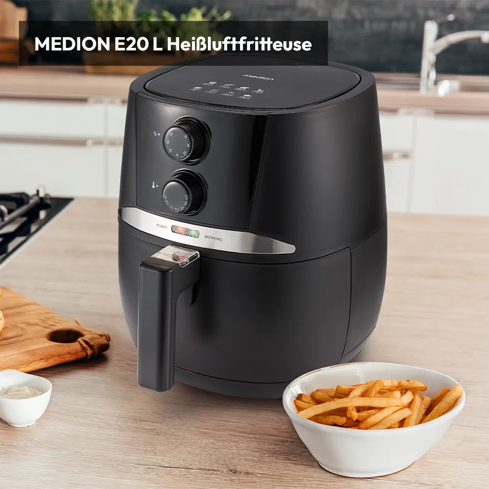 Medion Heißluftfritteuse E20 L