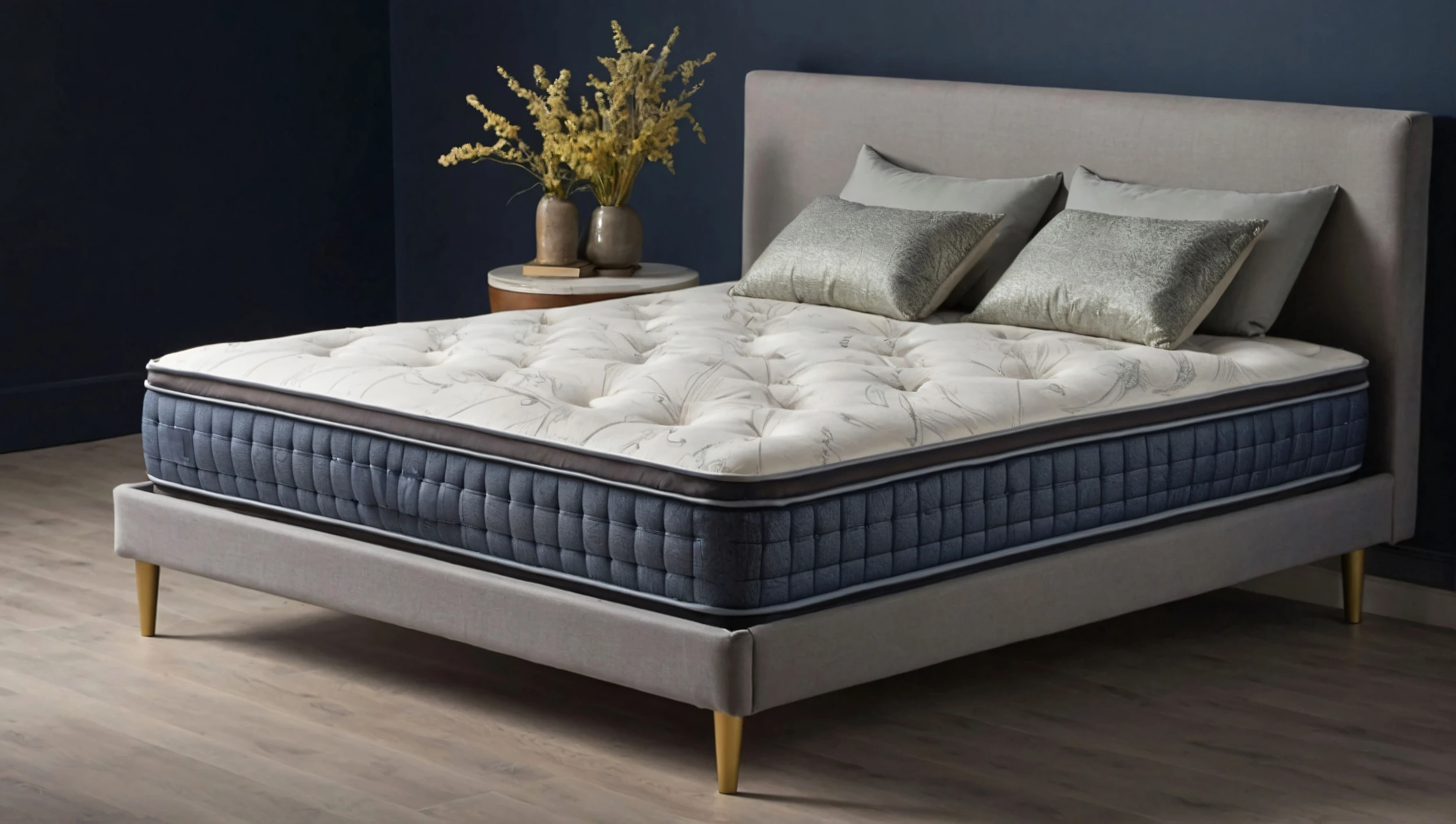 Kingsizebett mit durchgehender Matratze