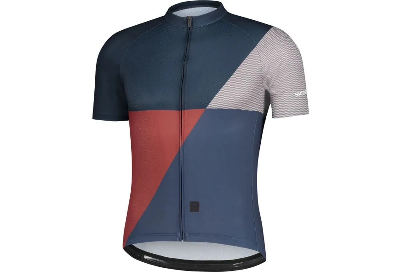 buntes Fahrradtrikot