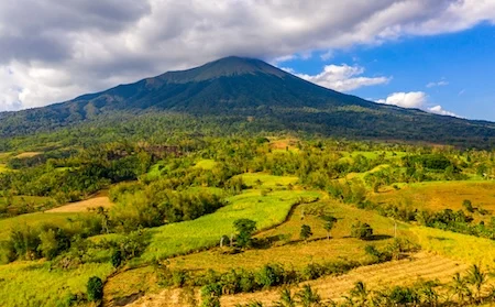 Mount Kanlaon Vulkan Philippinen