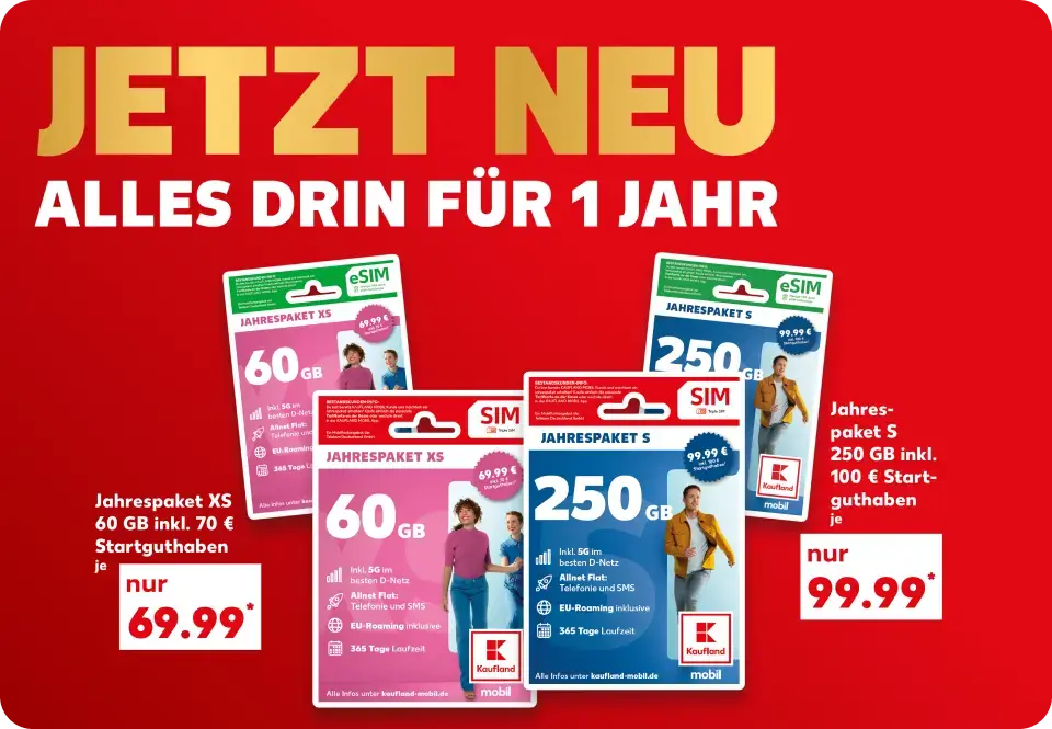 Werbung: Starterpaket mit Startguthaben