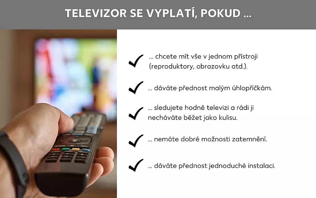 Výhody televizorů