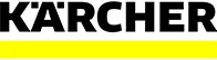 Werbung: Das Logo der Marke Kärcher.