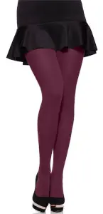 Weinrote Strumpfhose