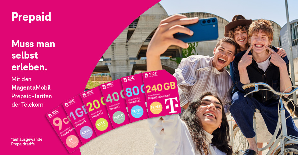 Werbung: Magenta Prepaid Angebot