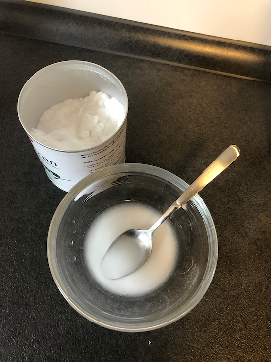 Backblech reinigen mit Natron