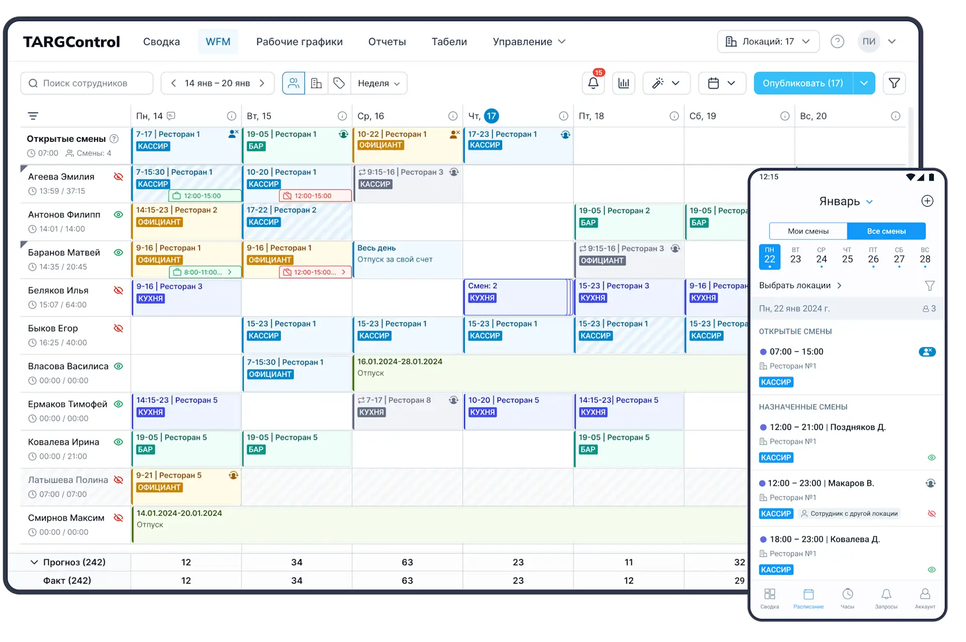 WFM-система TARGControl