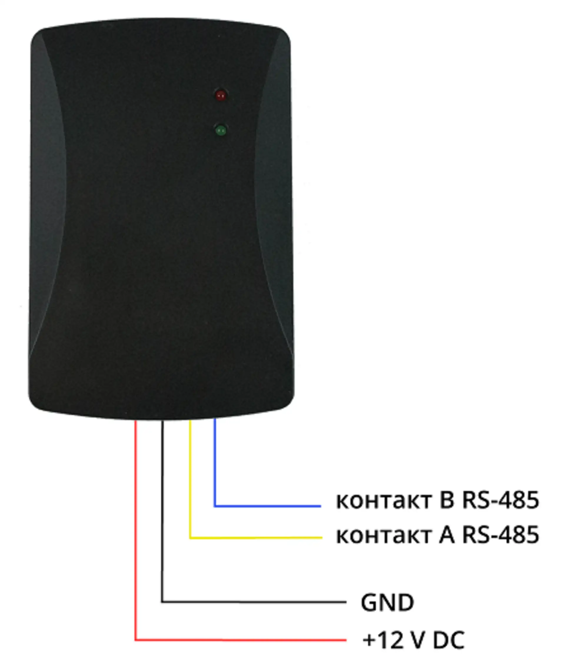 Схема подключения считывателя TC EM-2