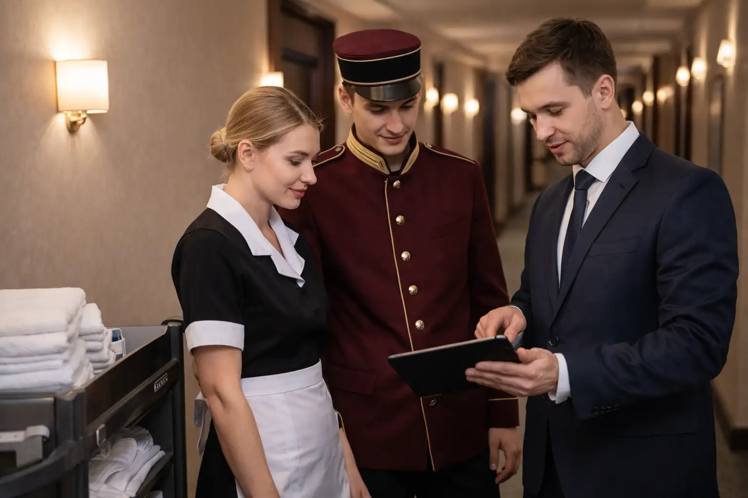 Управление рабочим временем персонала отеля