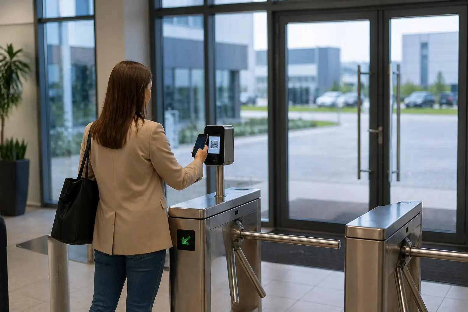 Контроль доступа по QR-коду