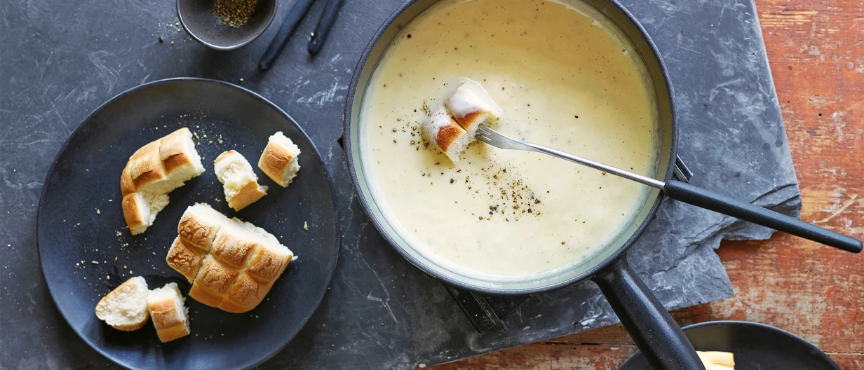Cucina & Tavola · Réchaud à fondue avec soucoupe en acier chromé et brûleur  pour pâtes combustibles (vide)
