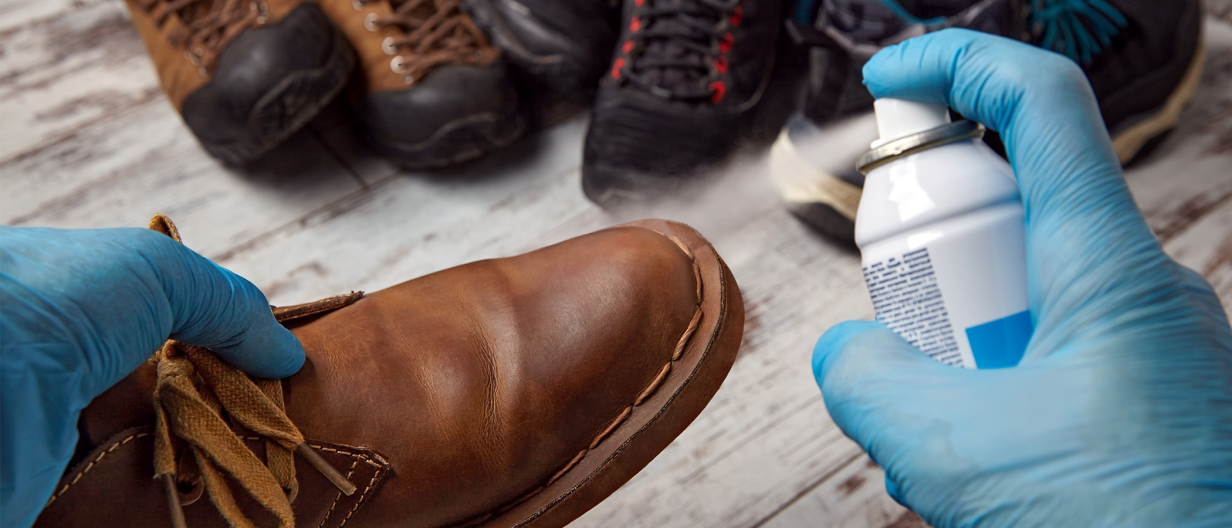 Imprägnierspray wasserabweisend für Schuhe, Textilien und Ausrüstung