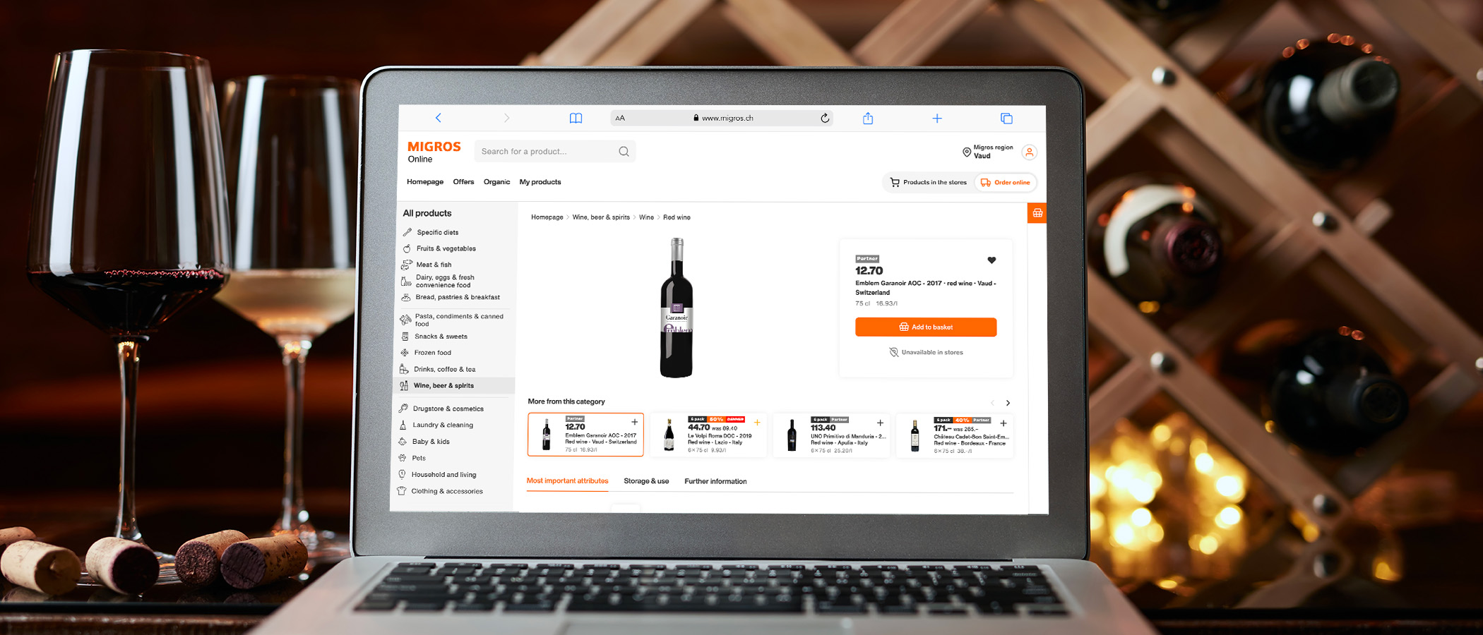 Five good reasons to buy wine at Migros Online • Migros