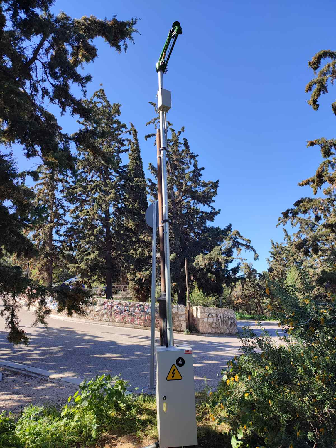 Εκτοξευτής νερού πυρόσβεσης.