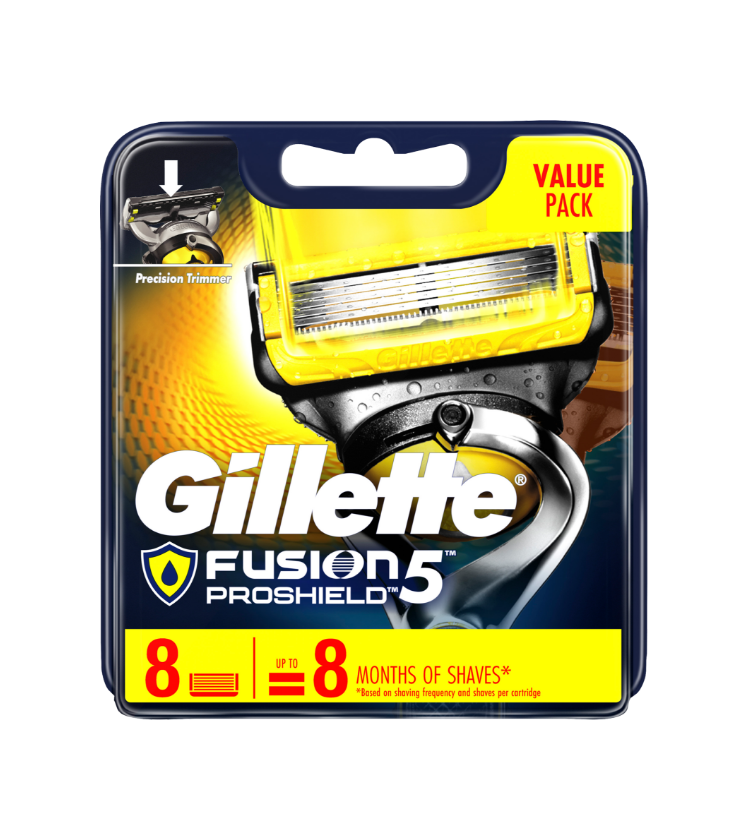 gillette fusion5 proshield razor blades 8 refills