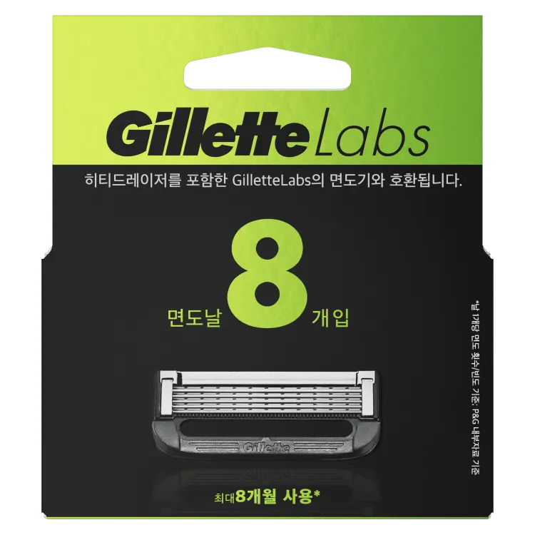 吉列Labs 刮鬍刀片與替換組