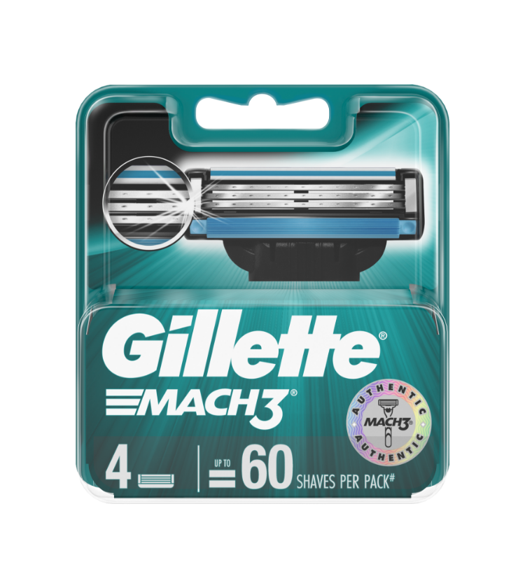 gillette mach 3 4 cartridges