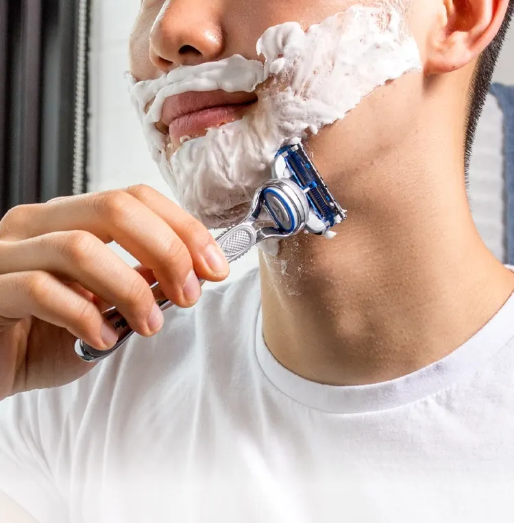 服貼刮鬍