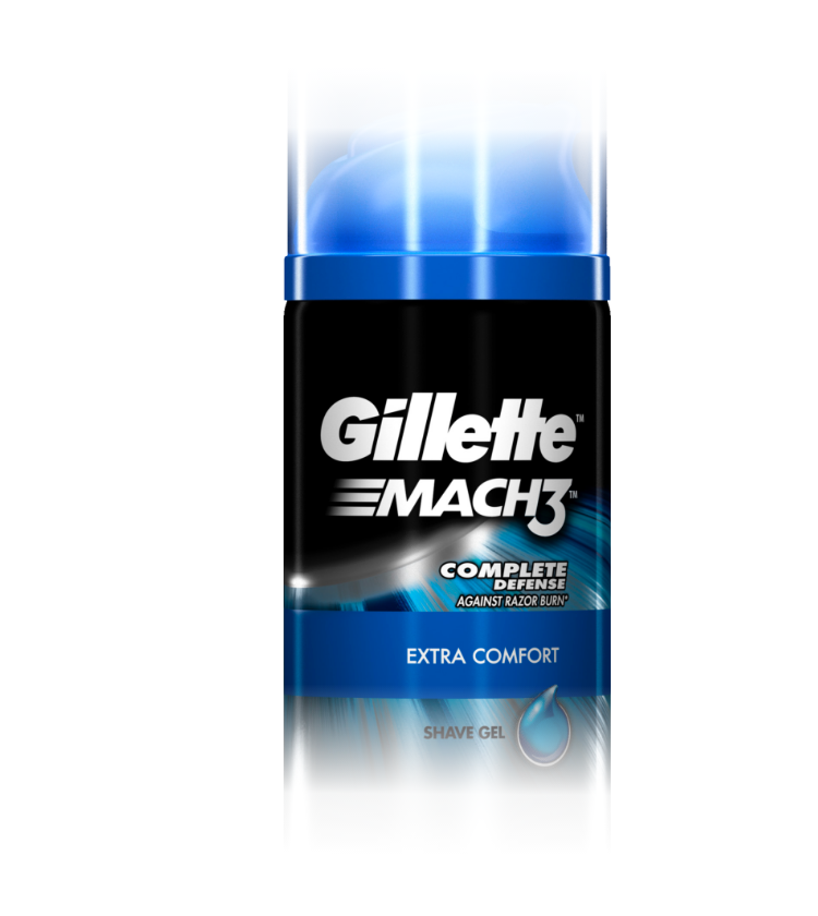 gillette mach 3 extra comfort shave gel