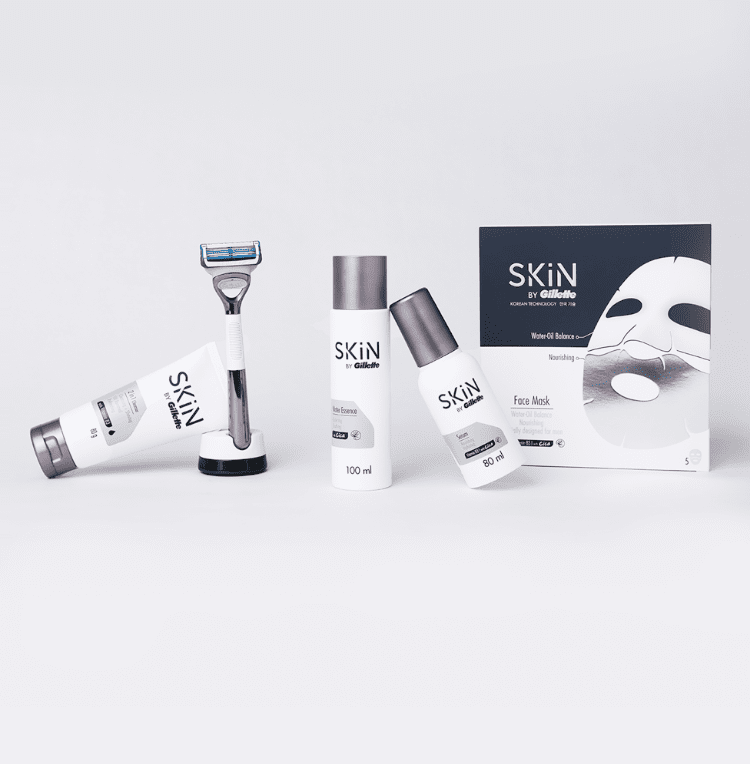 SKiN by Gillette premium skincare products designed for men