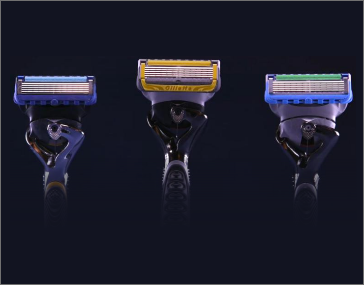 Personalization of Shaving Fusion Blades And Razors Gillette SG